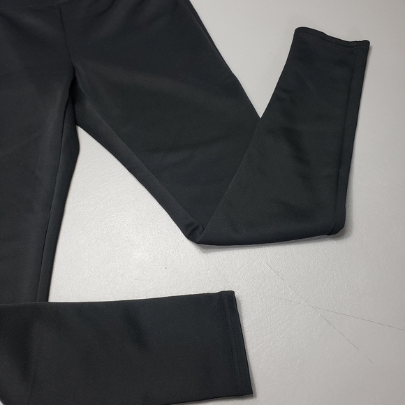3/$15 unbranded solid black leggings women's size medium - Picture 3 of 10